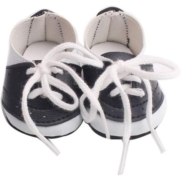 Schnürschuhe für Puppen 46 cm – Elegante und lässige flache Schuhe