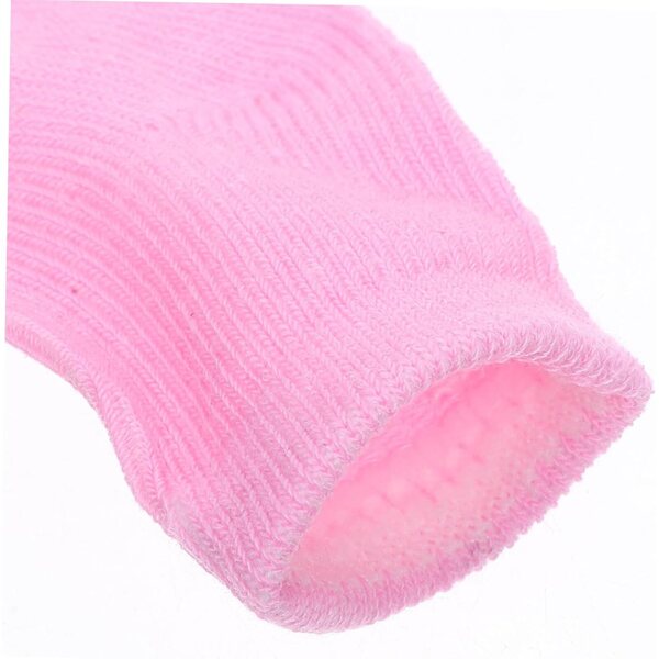 6 Paar Miniatursocken für 18-Zoll-Puppen in Grau, Weiß und Rosa