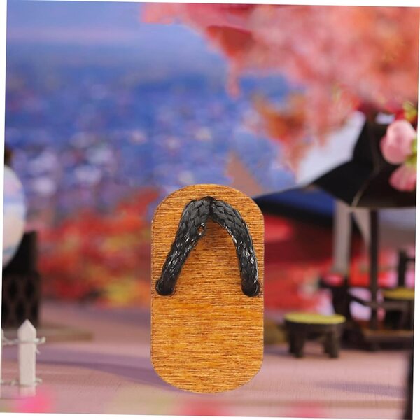 Mini Sabots in Legno SOIMISS per Casa di Bambole e Decorazioni Creative 2x1 cm