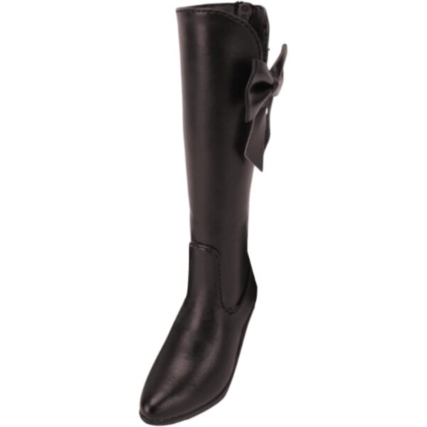 Hohe PU-Lederstiefel für 23-Zoll-1/3-Figuren – Amagogo-Braun
