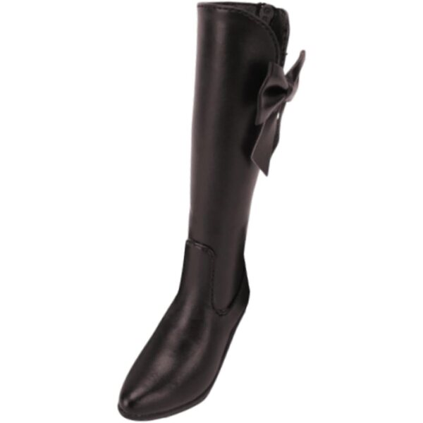 Hohe PU-Lederstiefel für 23-Zoll-1/3-Figuren – Amagogo-Braun