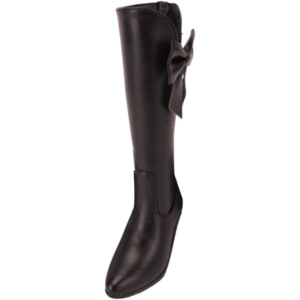 Oshhni Stivali alti 1/3 in pelle PU per bambole 23 cm, accessori realistici donna