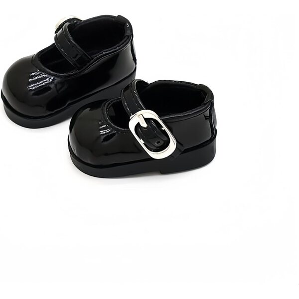 Silberne Schuhe für 1/6 BJD-Puppen, Höhe 25,4–30,5 cm, handgefertigt und hochwertig