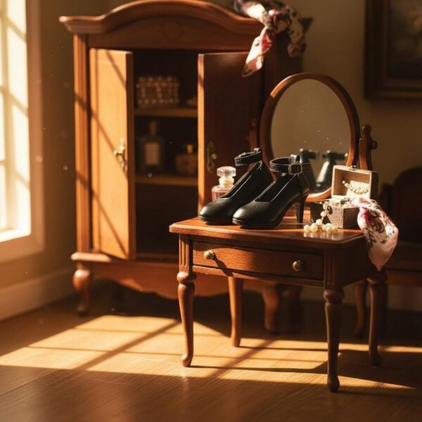 Elegante Schuhe mit Absätzen für 60 cm große BJD-Puppen, raffiniertes und kompatibles Design