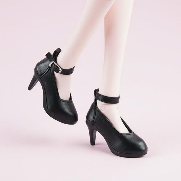 Elegante Schuhe mit Absätzen für 60 cm große BJD-Puppen, raffiniertes und kompatibles Design