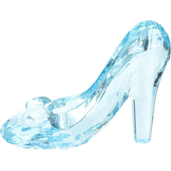 Mini-Kristall-Prinzessinnenschuhe mit transparentem Absatz, elegante Dekoration für Zuhause und Büro