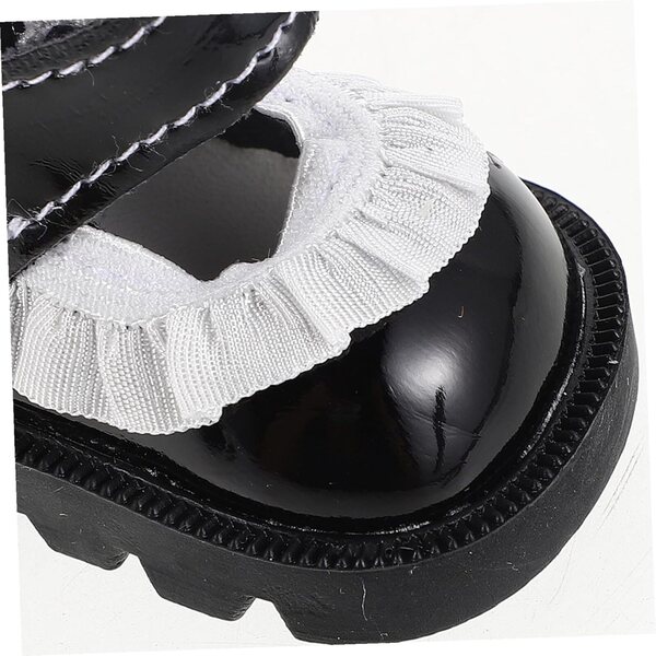 2 Paia Scarpe Miniature in PU per Bambole - Accessori di Costume e Decorazione