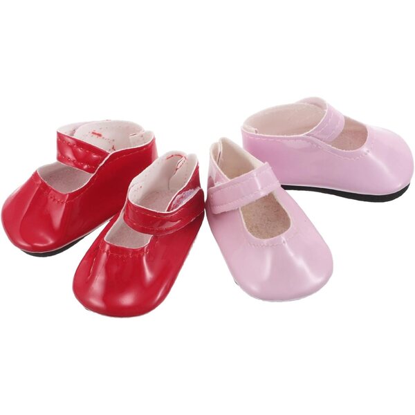 Set 4 Mini Scarpe per Bambola 18 Pollici - Accessori Realistici e Resistenti