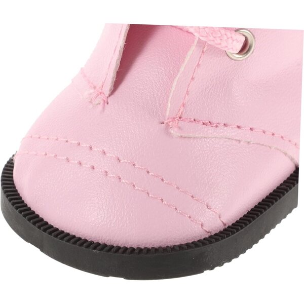 PU-Stiefel für 18-Zoll-Puppen – Rosa Langlebige und realistische Modeaccessoires