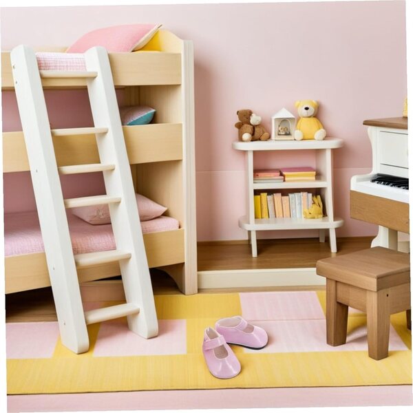 Prinzessin Modell PU Puppenschuhe 4 Stück - Mode- und Spielzubehör