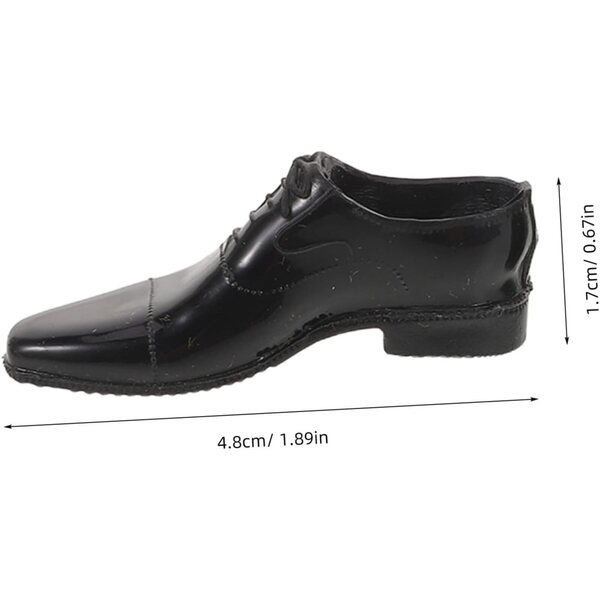 KOMBIUDA Scarpe Miniature Militari in Plastica 1/6 per Figurine Uomo 30 cm