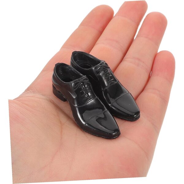 KOMBIUDA Scarpe Miniature Militari in Plastica 1/6 per Figurine Uomo 30 cm