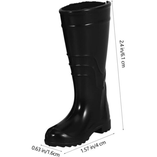 PartyKindom Set 8 Paar Miniaturschuhe für 30 cm große Puppen, Zubehör aus widerstandsfähigem Kunststoff