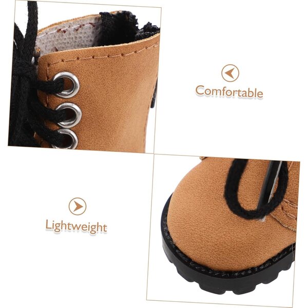Mini-Stivali Marroni per bamboles BJD 20 cm – Accessori Moda e Decorazioni Miniature
