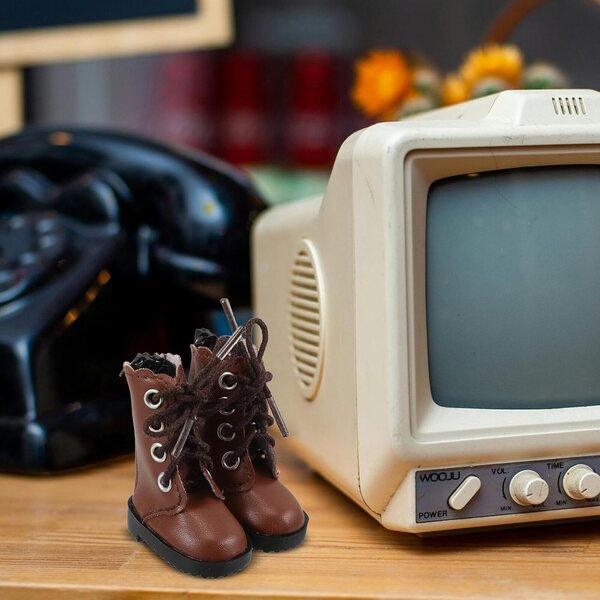Miniaturschuhe für BJD-Puppen – High-Fashion-Stiefeletten in verschiedenen Farben