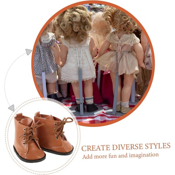 Miniaturfässer für 18-Zoll-Puppen – Detaillierte Modeaccessoires aus PU