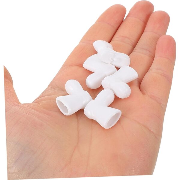 50 Mini Stivali in Plastica per bambole e Mini Casa - Decorazioni Resistenti e Creative