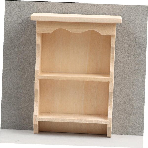 ERINGOGO Mensola da Parete Miniatura in Legno per Casa delle Bambole e Decorazioni