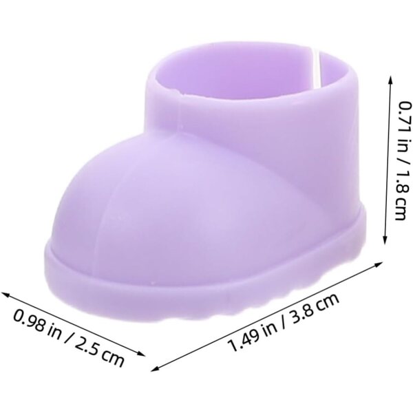 20 Paar weiche und leichte Mini-Schuhe für Puppen für kreative Spiele