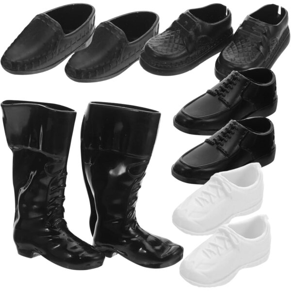 UPKOCH 25 paia scarpe miniatura per bambole – accessori decorativi e giochi di ruolo