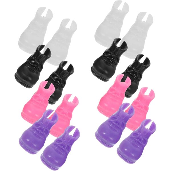 UPKOCH 20 Mini Scarpe Giocattolo per Bambole, Decorazioni Mini Casa, Accessori Resistenti