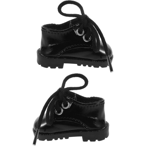Scarpe Miniature in Pelle per Bambole 15-20 cm, Accessori per Case delle Bambole