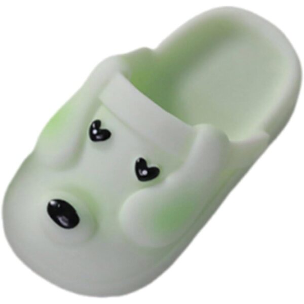 Grüne Miniatur-Bequemschuhe aus Kunstharz für 1:6-BJD-Puppe