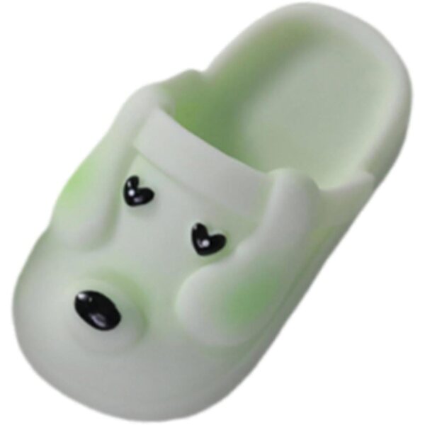 Grüne Miniatur-Bequemschuhe aus Kunstharz für 1:6-BJD-Puppe