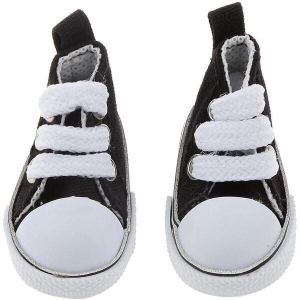 Paire di Scarpe in Tela per Bambole 1/6 BJD Scarpe Sportive Multicolore Accessori