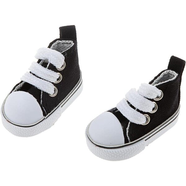 Paire di Scarpe in Tela per Bambole 1/6 BJD Scarpe Sportive Multicolore Accessori