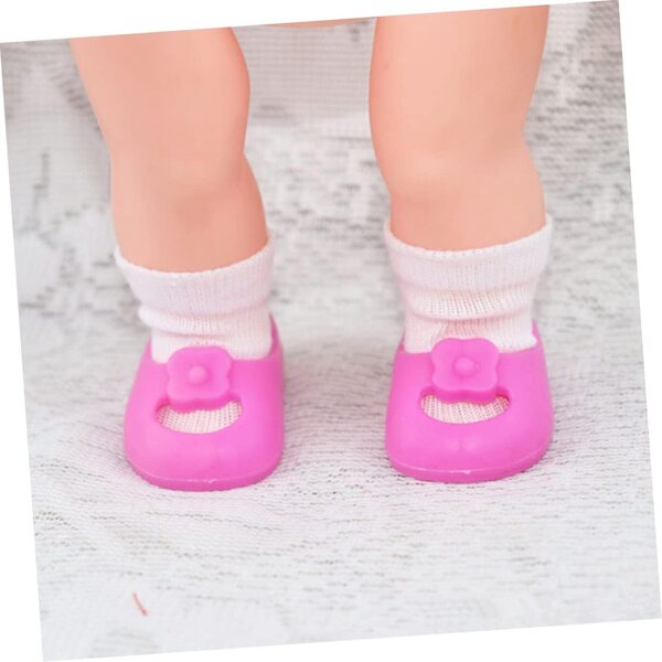 Vaguelly 8 Paia Calzini Mini 18 cm Accessori Realistici per Bambole e Miniature