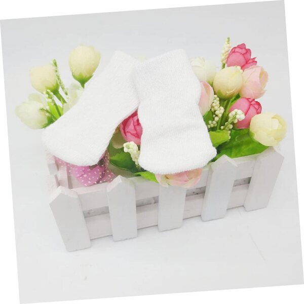 Vaguelly 8 Paia Calzini Mini 18 cm Accessori Realistici per Bambole e Miniature