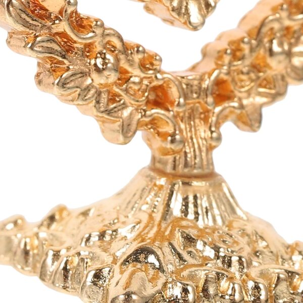 Set Mini-Vintage-Spiegel für Puppenhäuser, goldene Miniatur-Deko-Accessoires