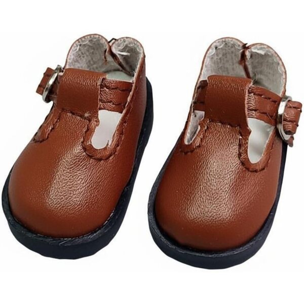 PU-Schuhe für 1/6 BJD-Puppen, klassisches T-Riemen-Design, verschiedene Farben
