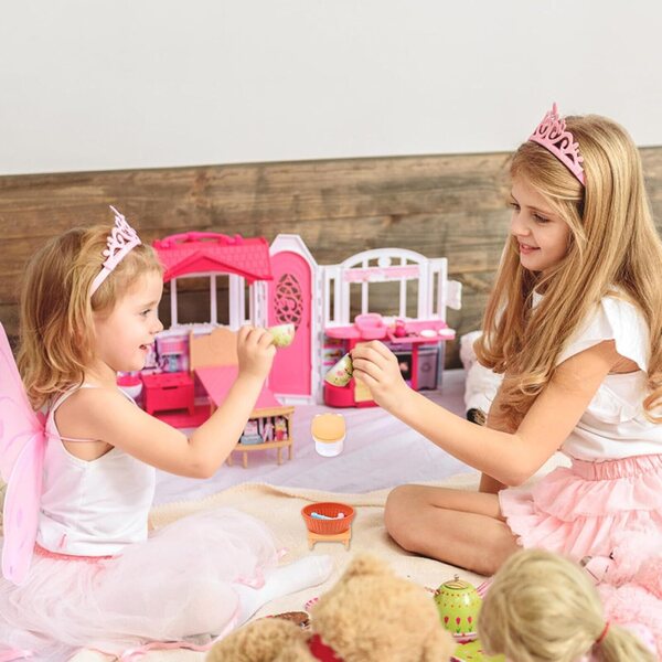 Set 3 Mobili da Bagno in Miniatura in Legno per Casa delle Bambole, Decorazioni Artigianali