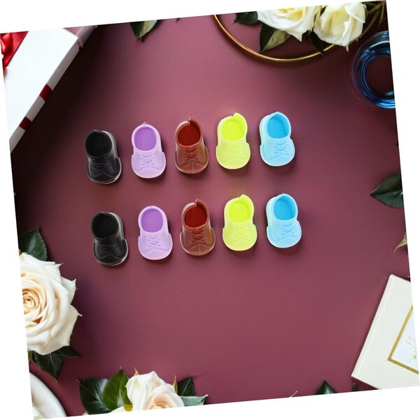 Didiseaon 40 paia mini scarpe per bambole BJD – accessori decorativi multicolore