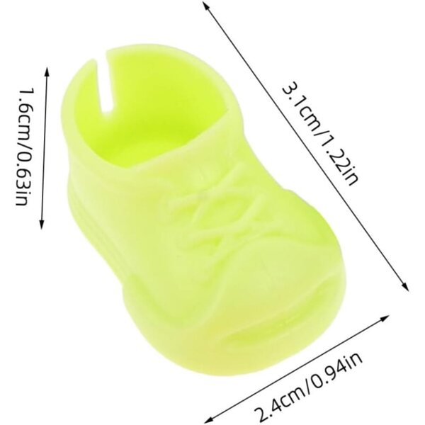 Hohopeti 40 paia mini scarpe per bambole, accessori decorativi per casa delle bambole