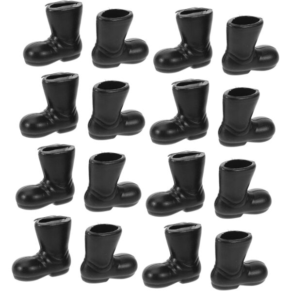 ERINGOGO 50 Mini Scarpe Decorative per Bambole e Case in Plastica Resistenti
