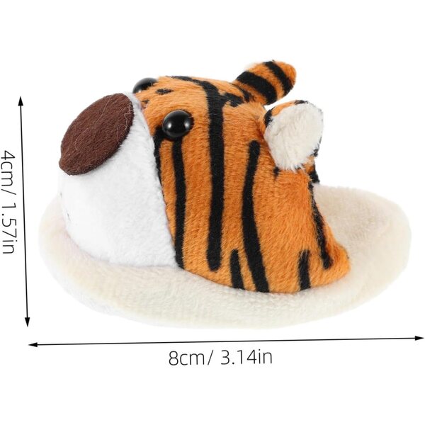 Vaguelly Scarpe Peluche per bamboles con Motivo Animal Cartoon 8x6 cm