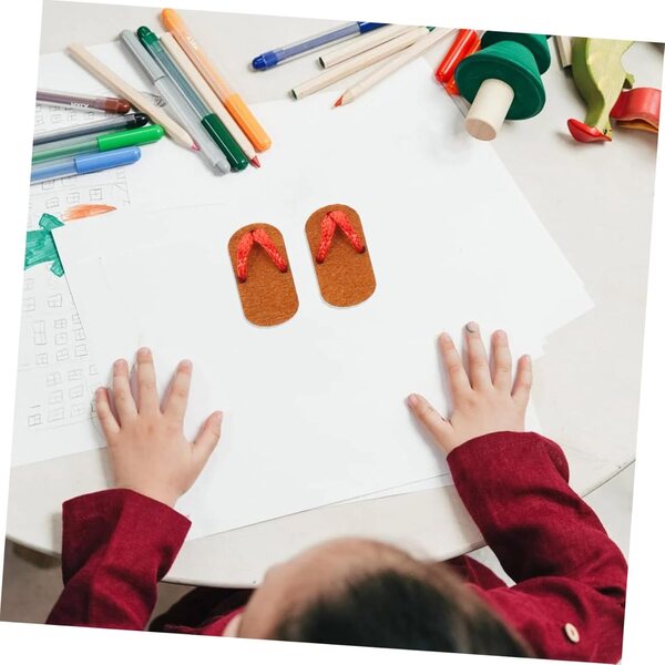 Mini Scarpe Sabot in Legno Fatti a Mano per Casa delle Bambole - Accessori Realistici Decorativi