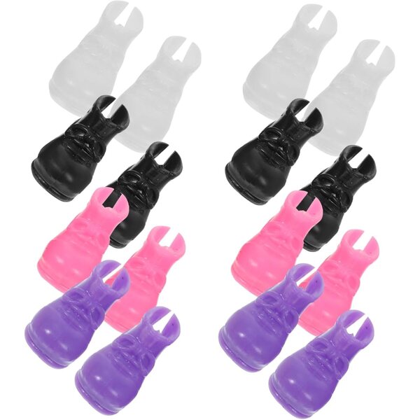 20 Scarpe Miniature per Bambole in Plastica | Accessori per Mini Casa e Decorazioni