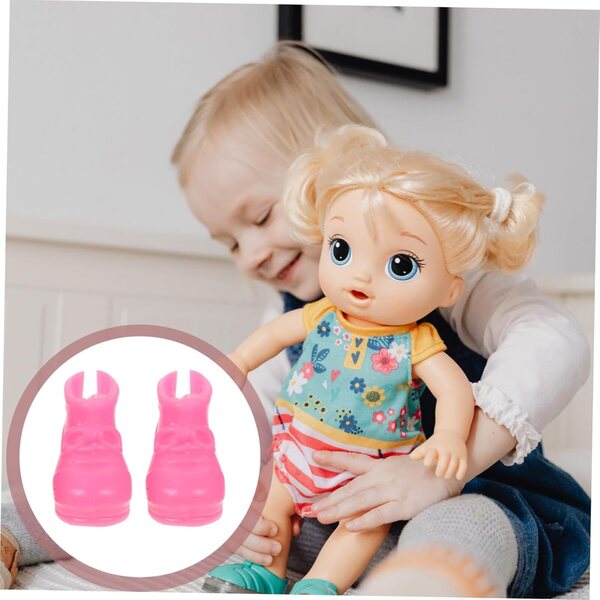 20 Scarpe Miniature per Bambole in Plastica | Accessori per Mini Casa e Decorazioni