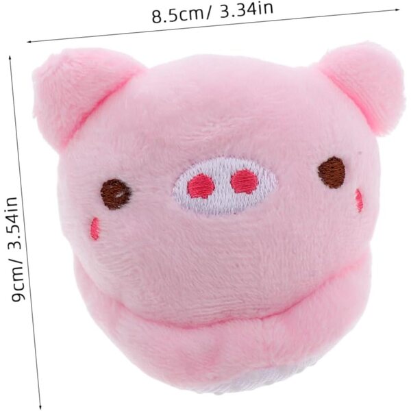 Pantoufles en peluche motif cochon per bambole da 18 pollici, accessori invernali SOPOTUTU