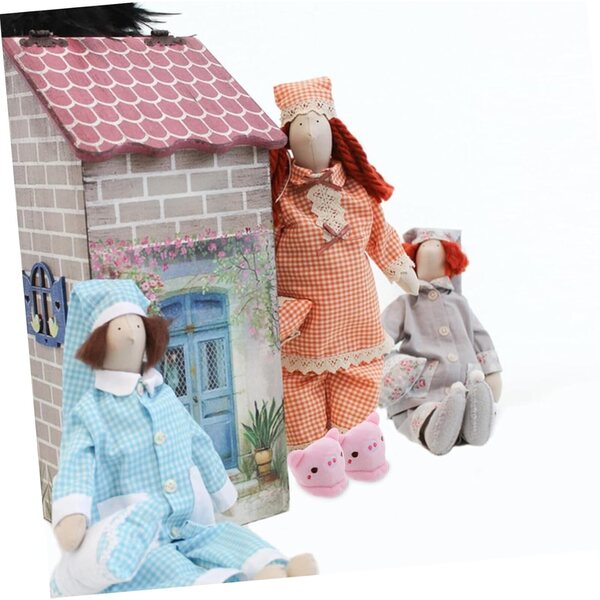Pantoufles en peluche motif cochon per bambole da 18 pollici, accessori invernali SOPOTUTU