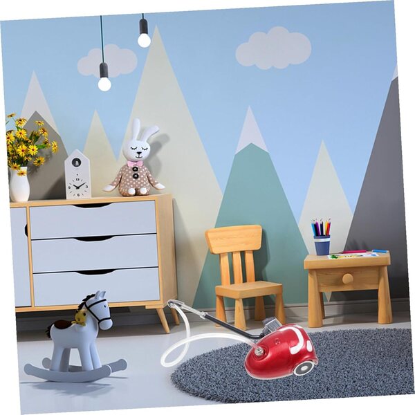 ERINGOGO Mini Aspirapolvere Giocattolo Ecologico e Realistico per Mini Case e Decorazioni
