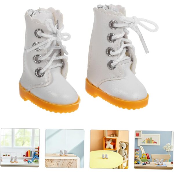 Verstellbarer weißer Lauf für 30-cm-Puppen – bequemes und widerstandsfähiges Winterzubehör