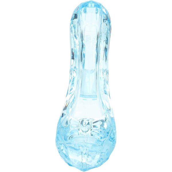 Mini Scarpa Decorativa in Cristallo Blu Vaguelly per Artigianato e Decorazione Bambini
