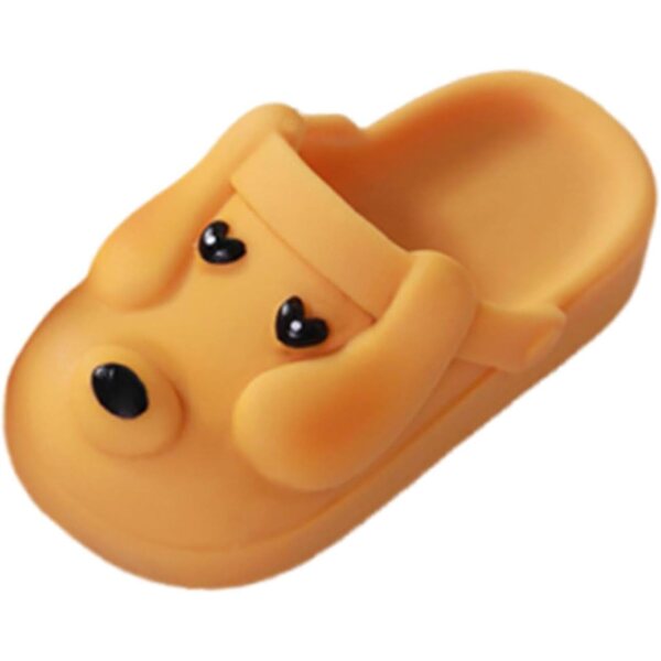 Pantoufles BJD 1/6 Resin Dog Sommersandalen für Puppen, Gelb
