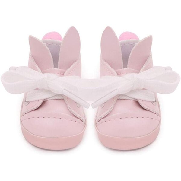 Scarpe in pelle con lacci per bambola da 20 cm - Accessori moda per bambole