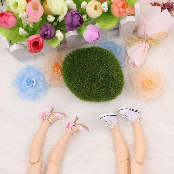 Schuhe mit spitzem Absatz für Blythe 1/6-Puppen – Inzopo Elegant Blue